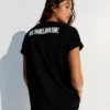 Oversize Print Pitbull T-Shirt