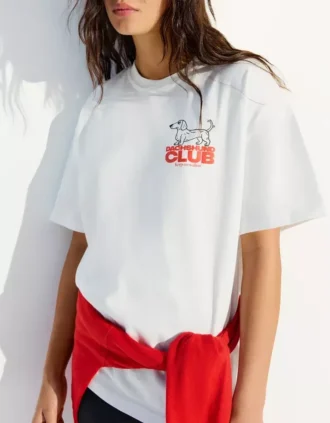 Oversize Short Sleeve Printed T-Shirt – Women Oversize Short Sleeve Printed T-Shirt – Women