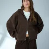 Oversize Zip-Up Hoodie – Sweatshirts and Hoodies