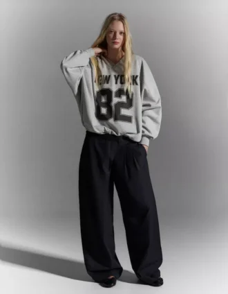 Oversized Printed Sweatshirt Oversized Printed Sweatshirt