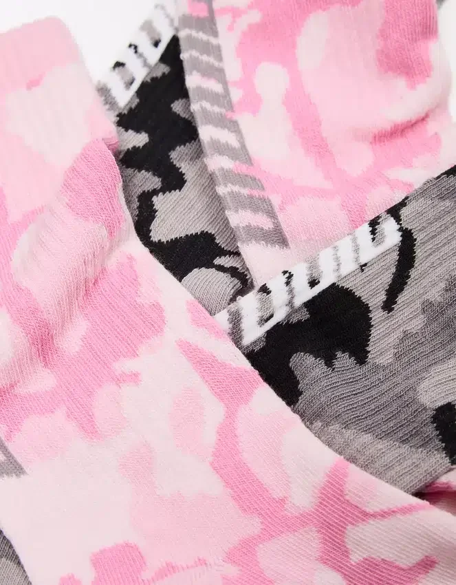 Pack of 2 Pairs of Printed Socks – Accessories Pack of 2 Pairs of Printed Socks – Accessories