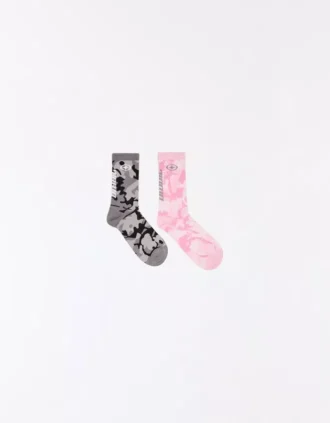 Pack of 2 Pairs of Printed Socks – Accessories Pack of 2 Pairs of Printed Socks – Accessories