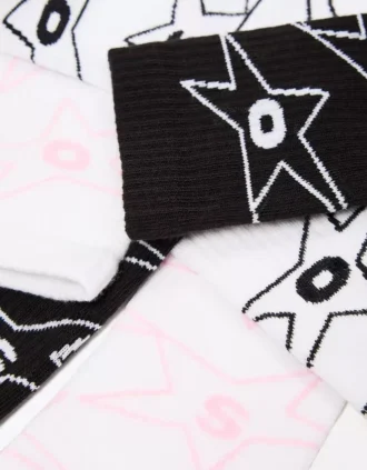 Pack of 3 Pairs of Printed Socks – Accessories