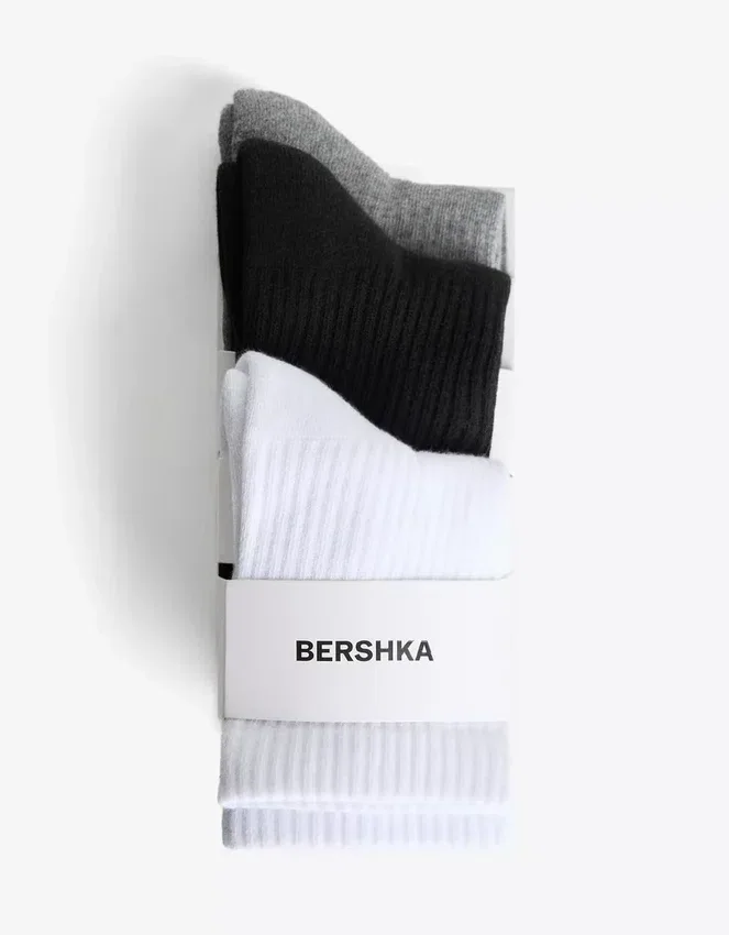 Pack of 3 Pairs of Sporty Socks – Accessories Pack of 3 Pairs of Sporty Socks – Accessories