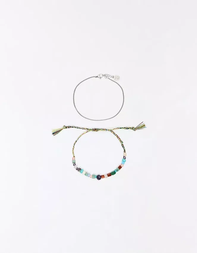 Pack of Beaded Bracelets – Accessories Pack of Beaded Bracelets – Accessories