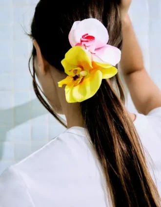 Pack of Flower Hair Clips