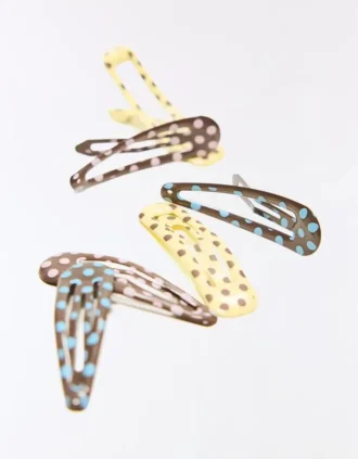 Pack of Polka Dot Hair Clips Pack of Polka Dot Hair Clips