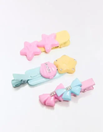 Pack of Polly Pocket Fur Clips Pack of Polly Pocket Fur Clips