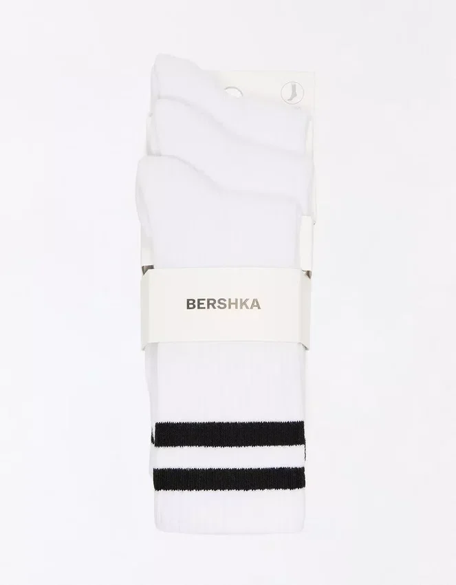Pack of Striped Sporty Socks – Accessories Pack of Striped Sporty Socks – Accessories