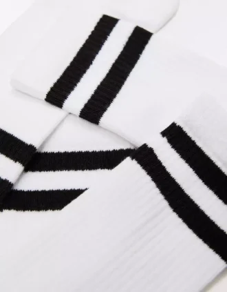 Pack of Striped Sporty Socks – Accessories Pack of Striped Sporty Socks – Accessories