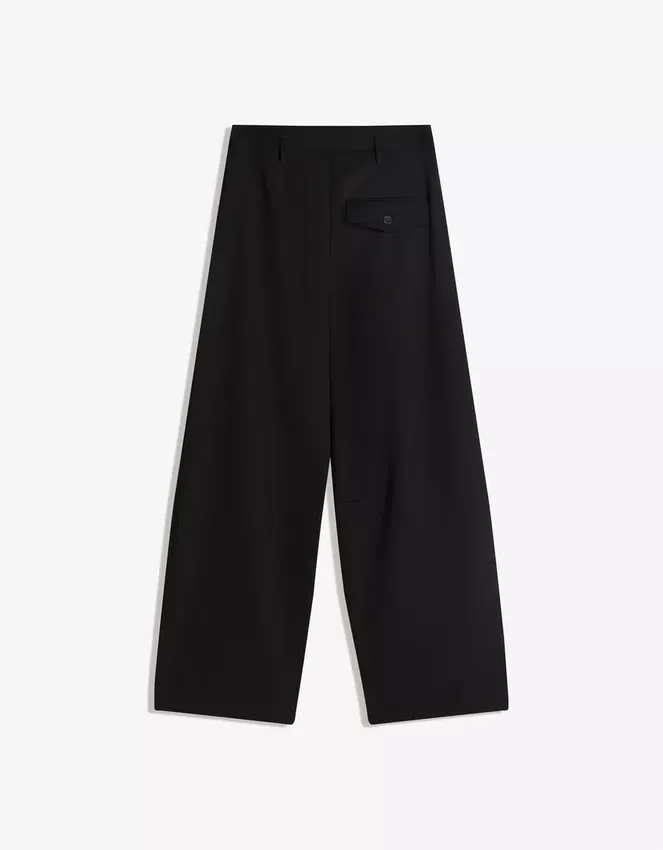 Pleated Trousers with Double Button – Pants Pleated Trousers with Double Button – Pants