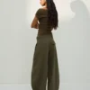 Pleated Trousers with Double Button – Pants Pleated Trousers with Double Button – Pants