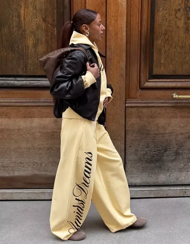 Plush Barrel Printed Trousers Plush Barrel Printed Trousers