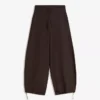 Plush Barrel Trousers with Stoppers – #Bershkastyle – Women