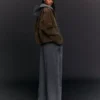 Plush Barrel Trousers with Stoppers – Pants