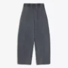 Plush Barrel Trousers with Stoppers – Pants