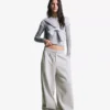 Plush Barrel Trousers with Stoppers – Women