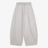 Plush Barrel Trousers with Stoppers – Women