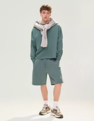 Plush Bermuda Shorts – Men