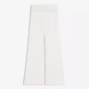Plush Flared Trousers with Patch Plush Flared Trousers with Patch
