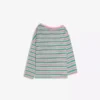 Printed Asymmetric Collar Long Sleeve T-Shirt – #Bershkastyle – Women