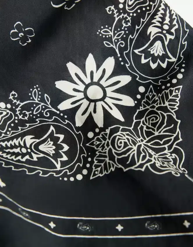 Printed Bandana – Accessories Printed Bandana – Accessories