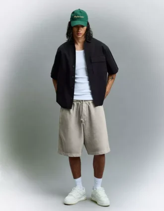 Printed Boxy Fit Bermuda Shorts – Shorts and Jorts – Men Printed Boxy Fit Bermuda Shorts – Shorts and Jorts – Men