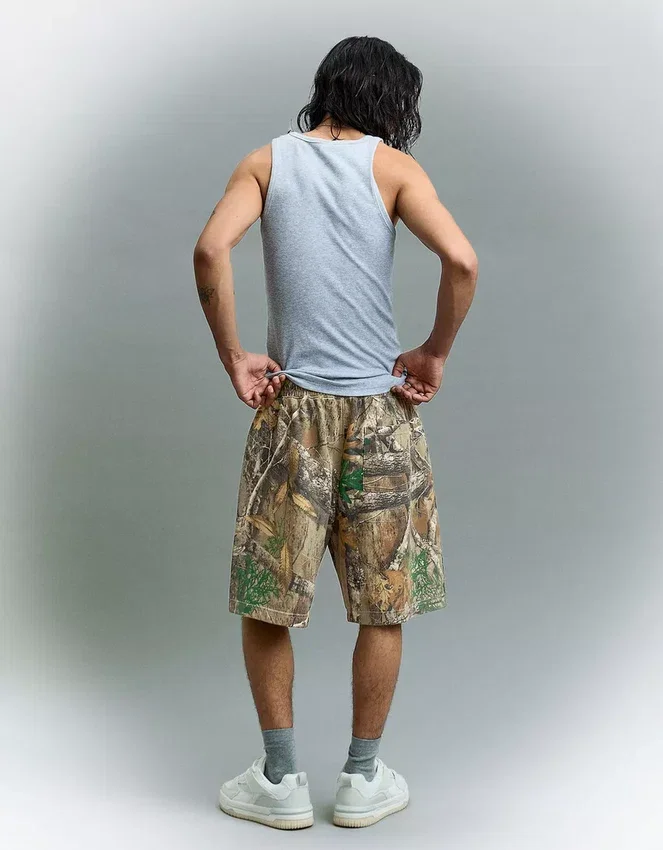 Printed Boxy Fit Bermuda Shorts – Shorts and Jorts – Men Printed Boxy Fit Bermuda Shorts – Shorts and Jorts – Men