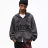 Printed Boxy Fit Hoodie – Sweatshirts & Hoodies
