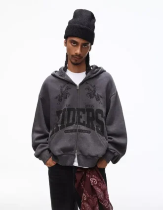 Printed Boxy Fit Hoodie – Sweatshirts & Hoodies Printed Boxy Fit Hoodie – Sweatshirts & Hoodies