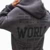 Printed Boxy Fit Hoodie – Sweatshirts & Hoodies
