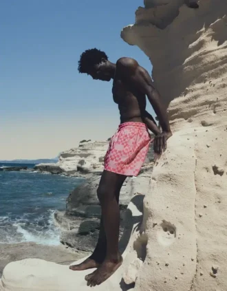 Printed Boxy Fit Swimming Trunks – Accessories