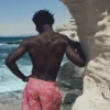 Printed Boxy Fit Swimming Trunks – Accessories