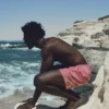 Printed Boxy Fit Swimming Trunks – Accessories