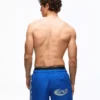Printed Boxy Fit Swimming Trunks with Double Waistband – Accessories