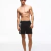 Printed Boxy Fit Swimming Trunks with Double Waistband – Accessories – Men