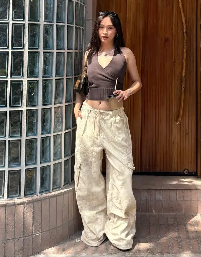 Printed Cargo Trousers Printed Cargo Trousers