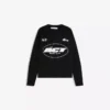 Printed Chenille Crew Neck Sweater – Men