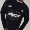 Printed Chenille Crew Neck Sweater – Sweaters and Cardigans