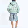Printed Hood Sweatshirt with Hood