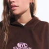 Printed Hood Sweatshirt with Hood