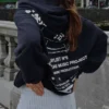 Printed Hoodie