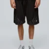 Printed Mesh Bermuda Shorts Printed Mesh Bermuda Shorts