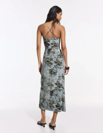 Printed Midi Dress Printed Midi Dress