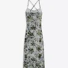 Printed Midi Dress