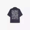 Printed Short Sleeve Boxy Fit Shirt – Shirts