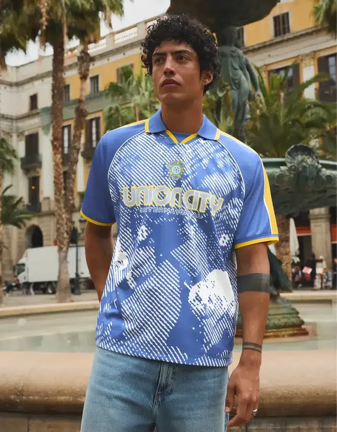 Printed Short Sleeve Polo Shirt Printed Short Sleeve Polo Shirt