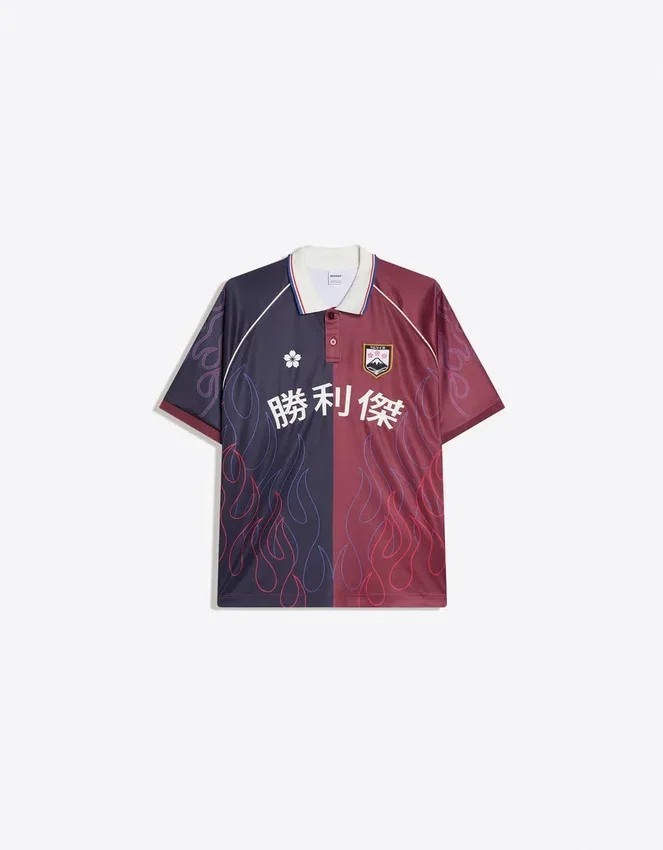 Printed Short Sleeve Polo Shirt Printed Short Sleeve Polo Shirt