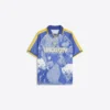 Printed Short Sleeve Polo Shirt Printed Short Sleeve Polo Shirt