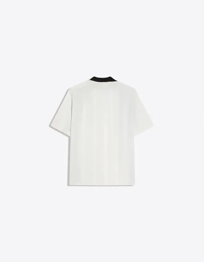 Printed Short Sleeve Polo Shirt Printed Short Sleeve Polo Shirt